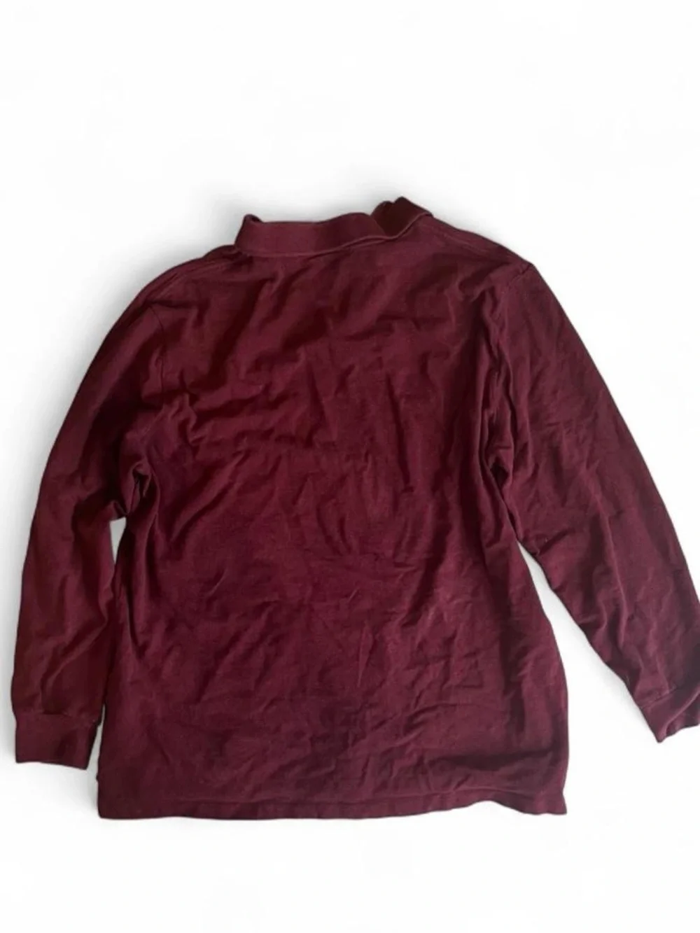 Ralph Lauren Men's Long Sleeve Polo Shirt - Burgundy